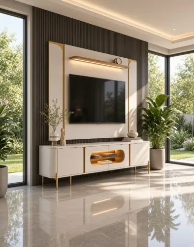 Conjunto Painel Maresias Com Rack Juquehy (NOVO A PRONTA ENTREGA)