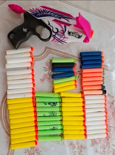 Lançador Nerf Rebelle Pink Crush + 67 Dardos