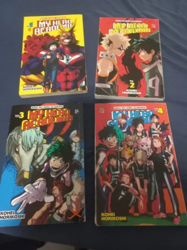 My Hero Academia Vol. 1-4