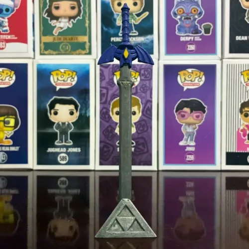 Miniatura da Espada Mestra/Master Sword de Zelda (Nerd ao Cubo)