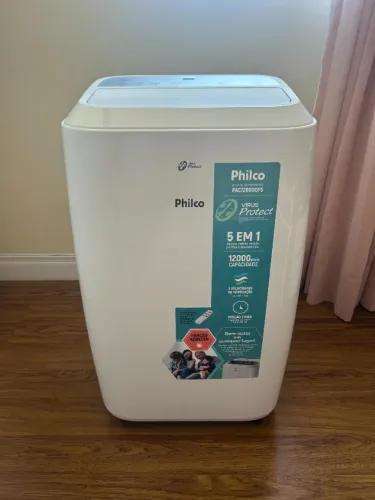 Ar-Condicionado Portátil Semi-novo Philco PAC12000QF5 Quente/Frio 127V