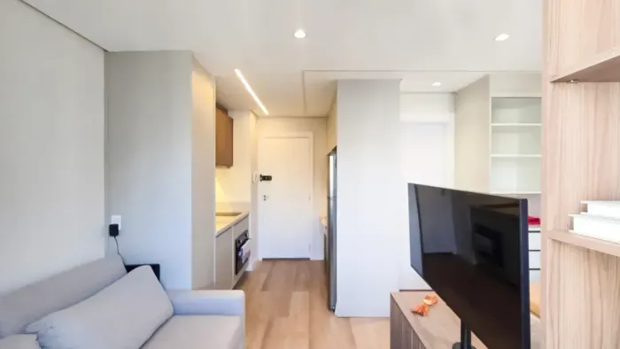 Studio Mobiliado para locação - USP P1 - ACADEPOL - Butantã - São Paulo - SP.
