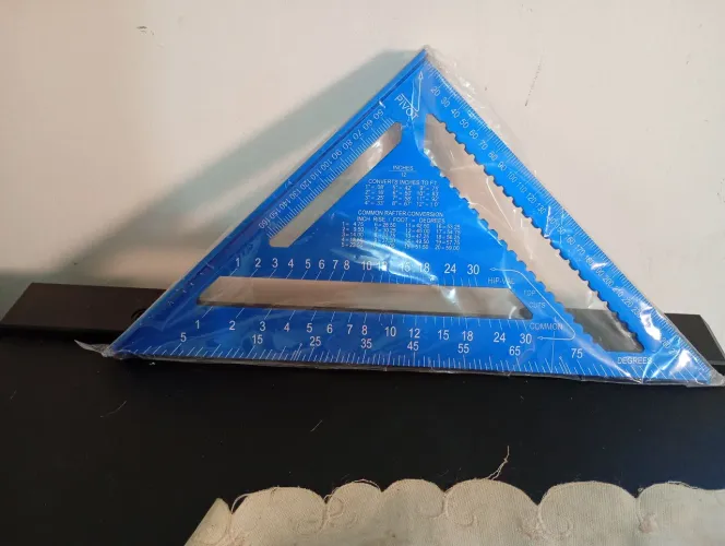 Esquadro de 12 polegadas novo 