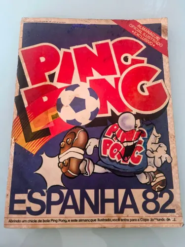 Álbum Copa 1982 Ping Pong