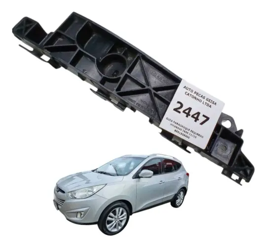 *guia Para-choque Esquerdo Hyundai Ix35 2011 2015 peça origina retirada