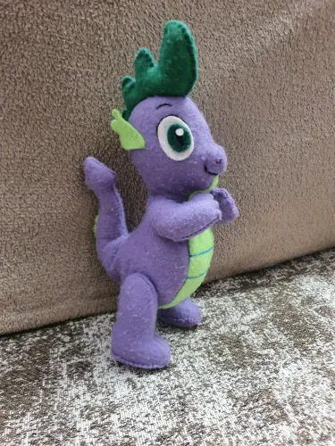 Pelúcia em Feltro My Little Pony - Spike