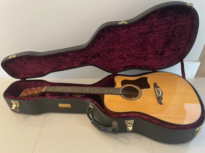 Violão Tagima Juninho Afram Signature + Fishman + Case Original | Excelente Estado