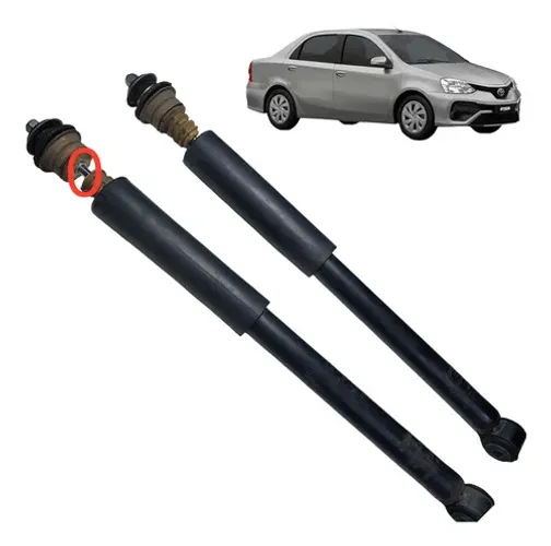Par Amortecedor Traseiro Toyota Etios 002404/2012 2015 Uzad0