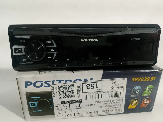 Som automotivo aparelho