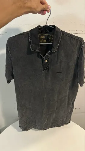 Camisa polo Redley preta - M