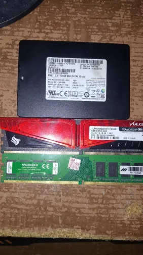 Memória ddr4 + ssd