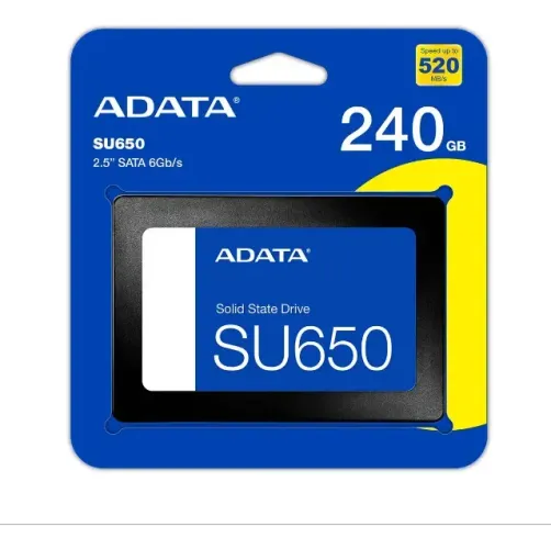 Ssd Adata Su650 2,5'' Sata 240gb Original 