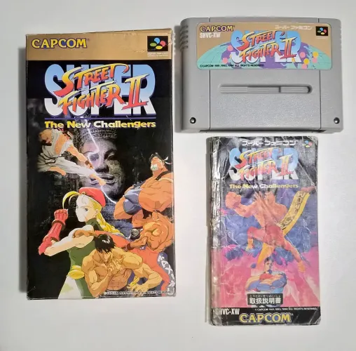 Super Street Fighter 2 para Super Famicom original japonesa