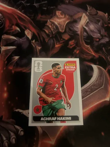 Figurinha Legend Prata do Achraf Hakimi 2026