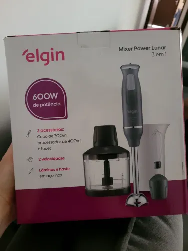 Mixer Elgin Power Lunar 3 em 1 - 600W (** ATENÇÃO NA DESCRIÇÃO**)