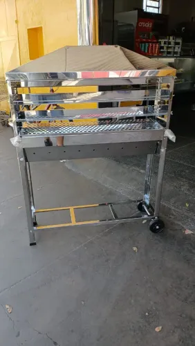 Churrasqueira inox 1 metro $ 850