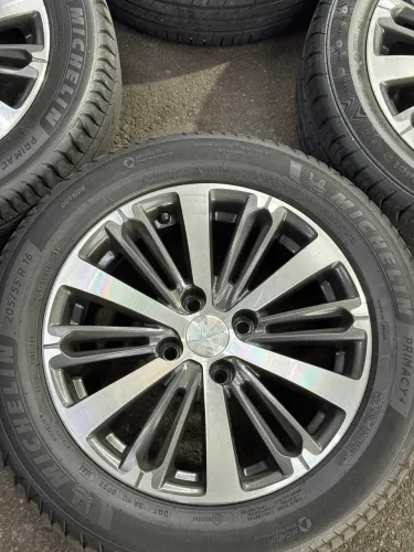Jogo de rodas Peugeot aro 16 furacão 4x108