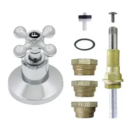 Kit reparo registro para chuveiro Salva registro acabamento cromado