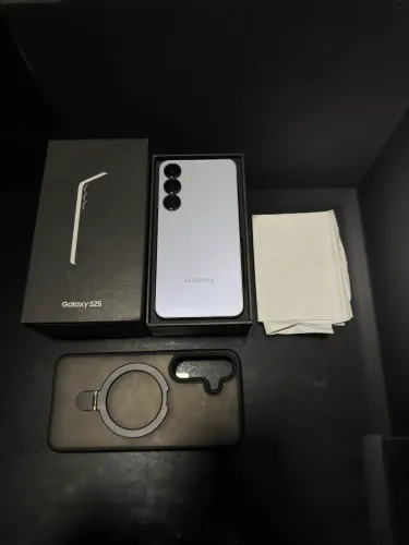 Samsung S25 256 com caixa e nota fiscal!