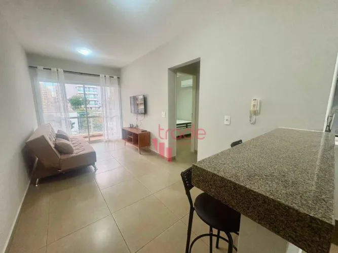 Apartamento Mobiliado para Locação de 01 Quarto no Nova Aliança em Ribeirão Preto Completo