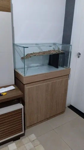 Aqua terrario com samp lateral 80x40x40 