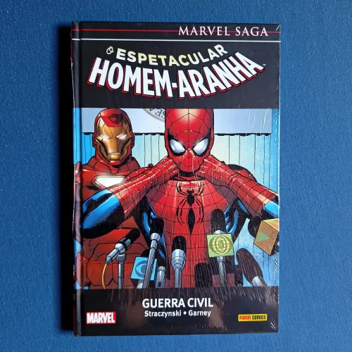HQ O Espetacular Homem-Aranha: Guerra Civil - Marvel Saga Volume 11 (Lacrado Panini Comics