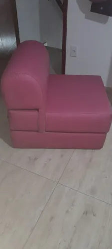 Poltrona reversível em cama de solteiro