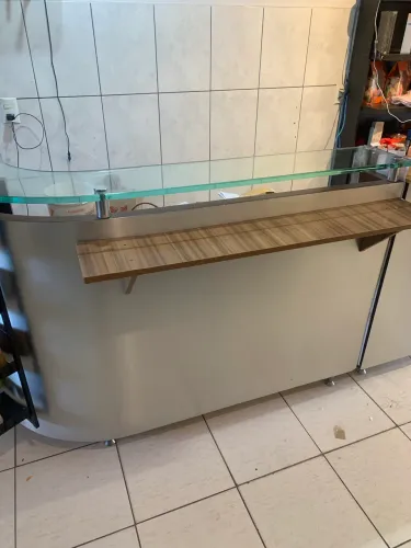Balcão para clínica loja 