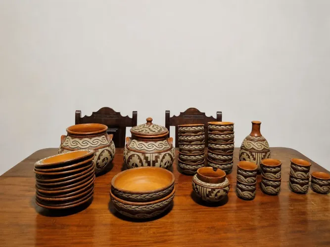 Louça de cerâmica