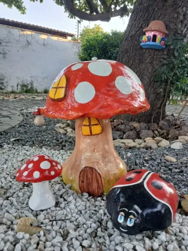 Decoração de jardim