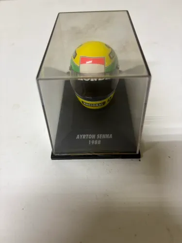 Minichamps Capacete Ayrton Senna 1988 - 1:8