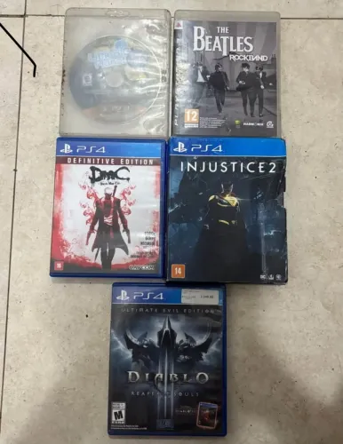Jogo de videogame PS3 e PS4 original a partir de R$30,00