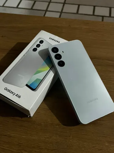 Galaxy A16 na caixa com nota fiscal 256GB memória - 8GB de ram