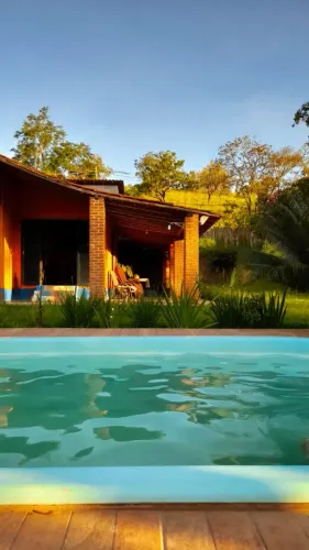 SÍTIO CHARMOSO COM LAGO
