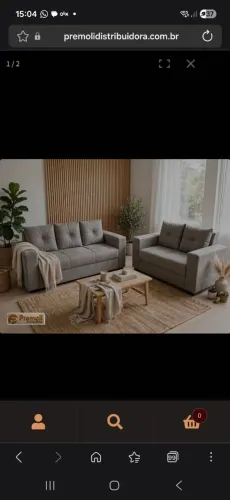 Sofa Pop Bela 2 /3 Lugares Veludo Cor Marrom chocolate - almofadas soltas Pés em Madeira