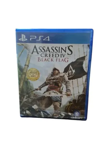 Assassin's Creed IV Black Flag USADO - PlayStation 4 (PS4) - Mídia Física