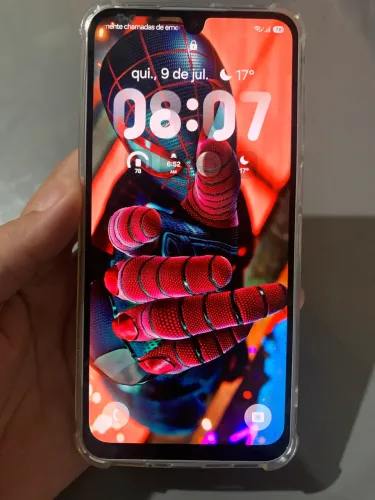 Samsung Galaxy A16 128GB 6GB RAM detalhe de uso apenas entrego em Sorocaba