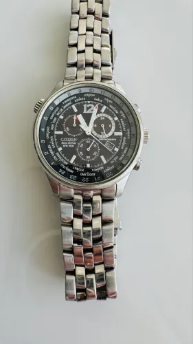 Relógio Citizen Eco-Drive World Time Chronograph - Original