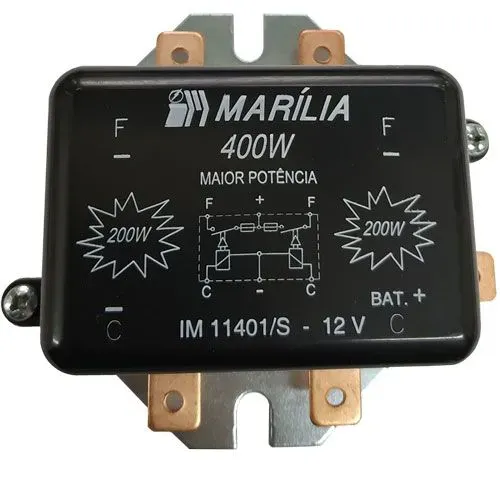 Relé Duplo de farol 12v Marília Im11401/s Original Novo