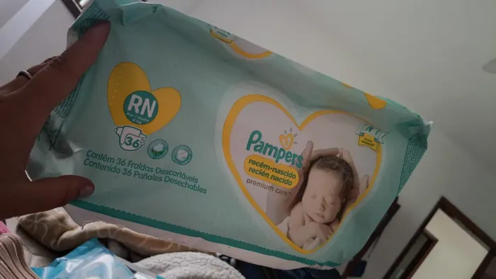 Fralda Pampers RN Premium Care 