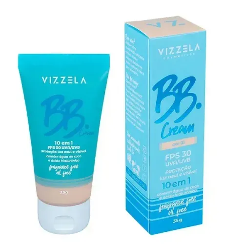 Base BB Cream Vizzela - Cor 1.5 - NOVA