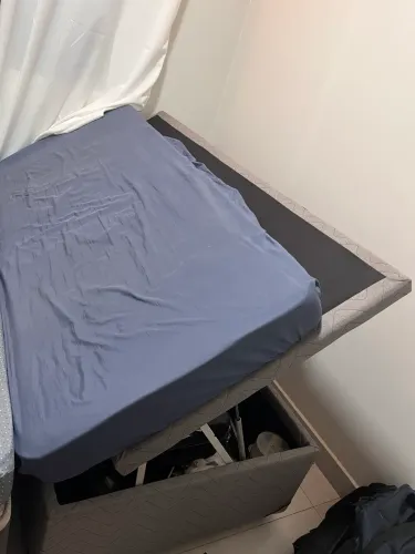 CAMA DE SOLTEIRO BAÚ