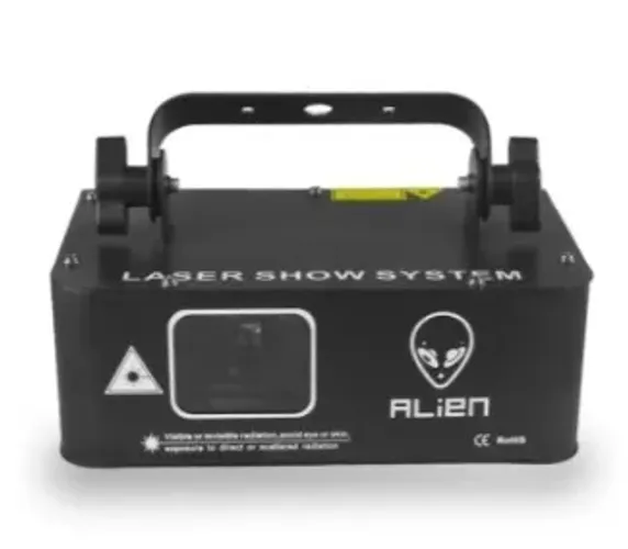 Laser Projetor Alien 500mw com Efeito de Iluminação