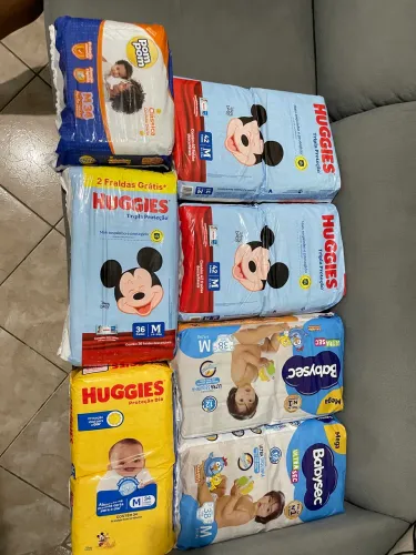 Fraldas (ver valores na descrição)