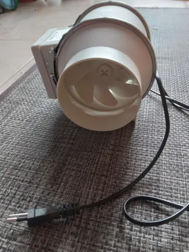 Exaustor de cocina novo axial in line 110ml desapegando 