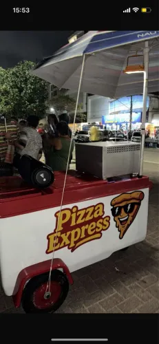 Carrinho de pizza 