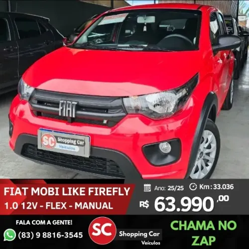 Fiat Mobi Like 1.0 Fire Flex 5P. 2025