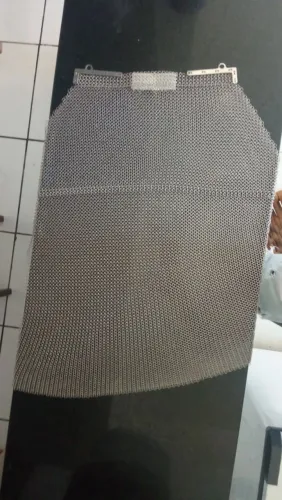 Avental de malha de aço