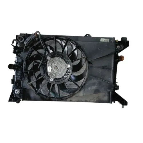 Kit radiador condensador ventoinha GM Onix e prisma Cobalt S
