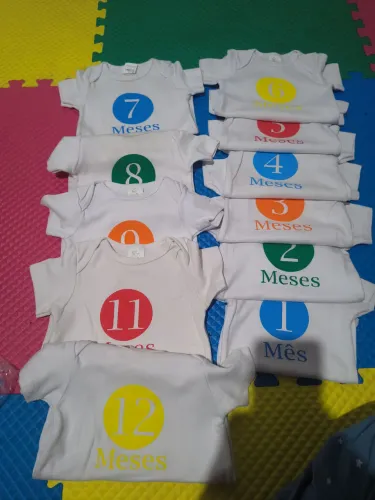 ? Kit Mesversário Completo - 1 ao 12 meses